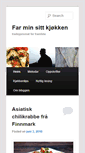 Mobile Screenshot of farminsittkjokken.com